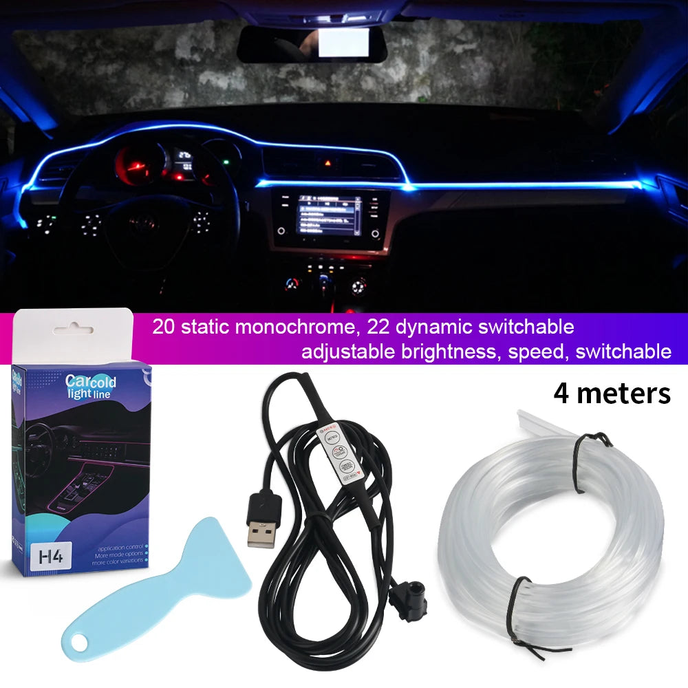 1/2/3/5M Neon Led Strip Light  7 Colors
