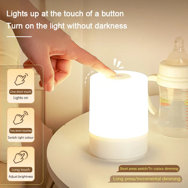 Bedside Led Night Lights Charging Desktop