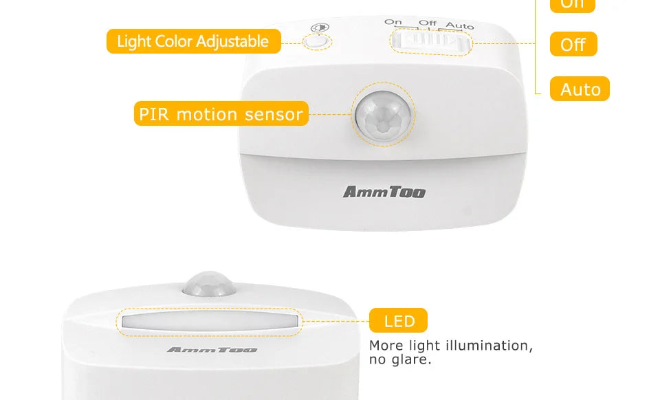 LED Night Light Motion Sensor Light