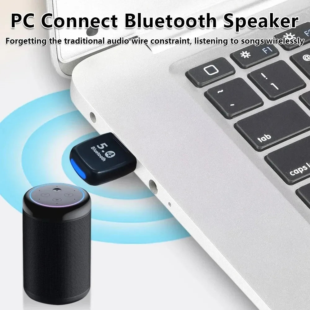 Bluetooth 5.4 Adapter USB Bluetooth Adaptador