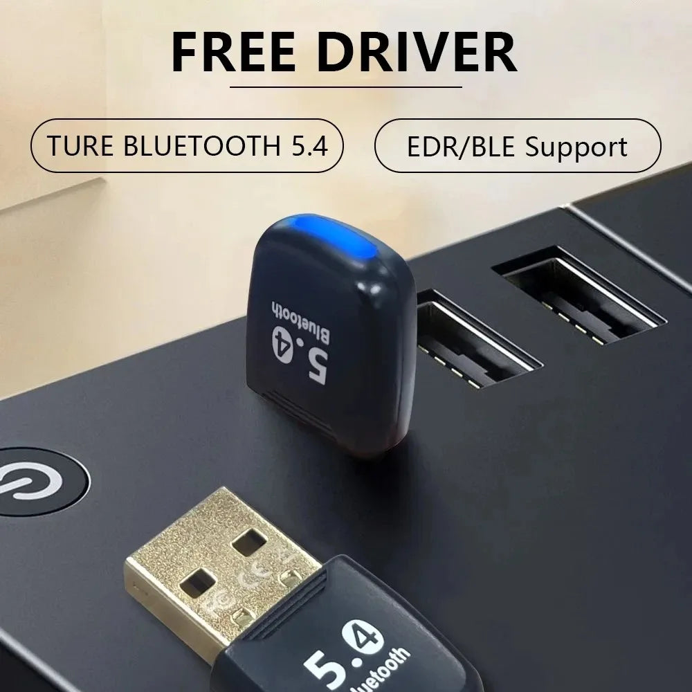 Bluetooth 5.4 Adapter USB Bluetooth Adaptador
