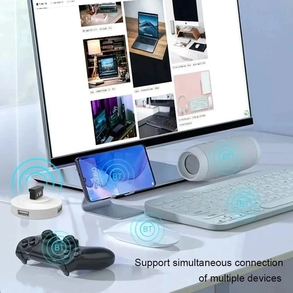 Bluetooth 5.4 Adapter USB Bluetooth Adaptador