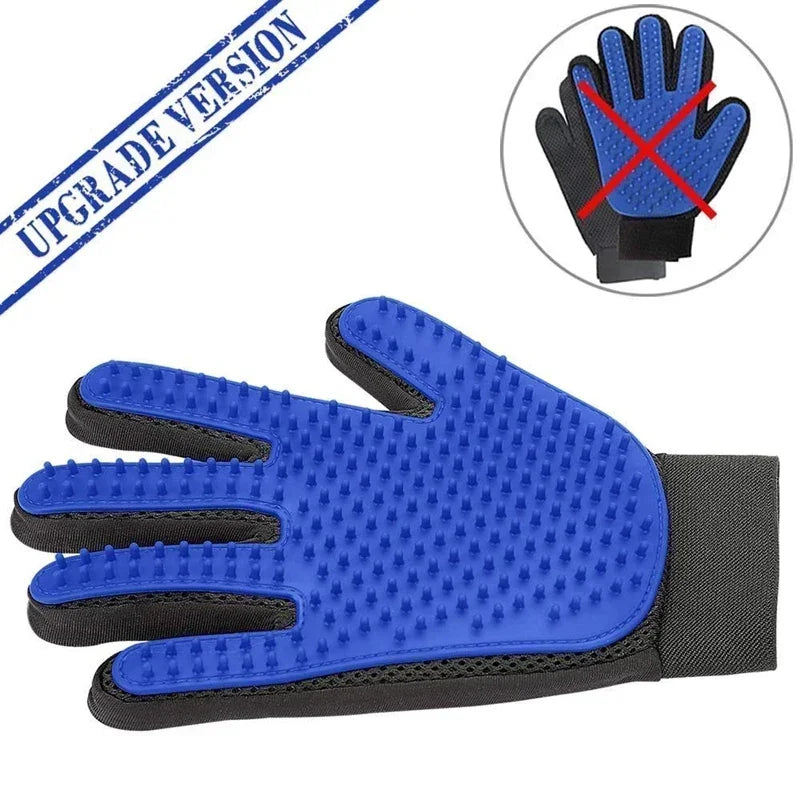 Silicone Pet Grooming Gloves.