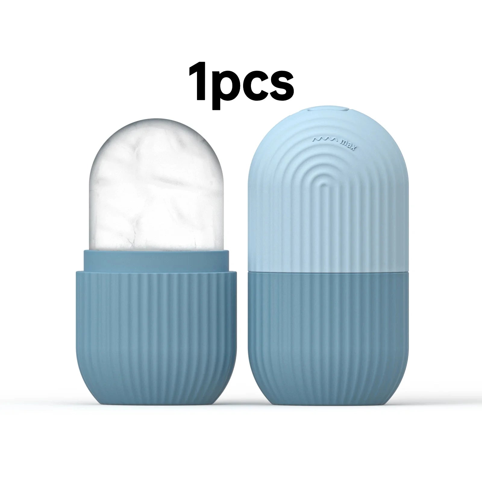 1/2 pcs silicone face ice cube mold