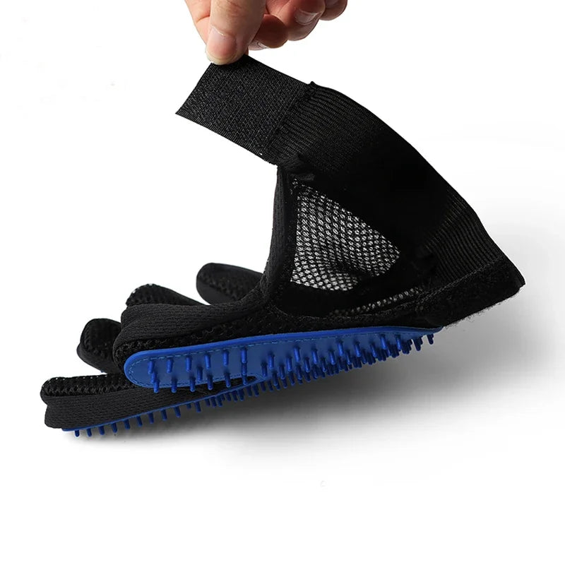 Silicone Pet Grooming Gloves.