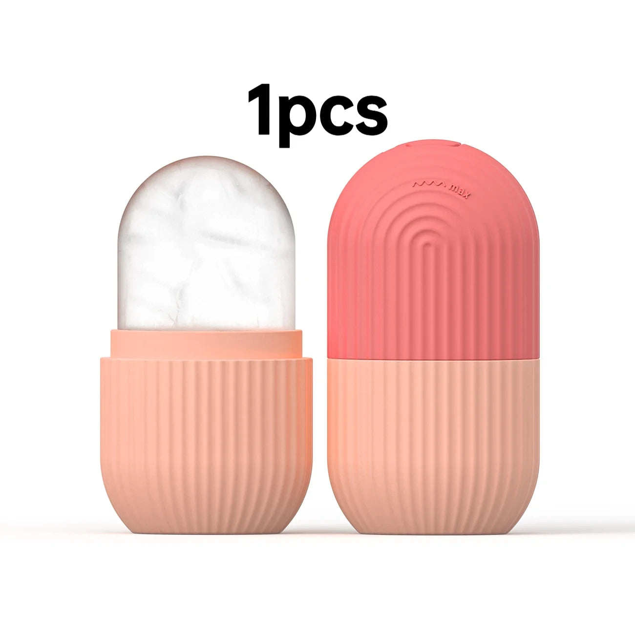 1/2 pcs silicone face ice cube mold