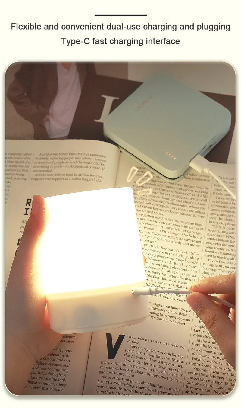 Bedside Led Night Lights Charging Desktop