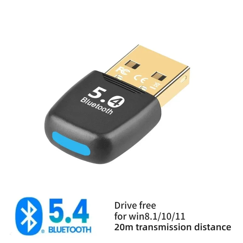 Bluetooth 5.4 Adapter USB Bluetooth Adaptador