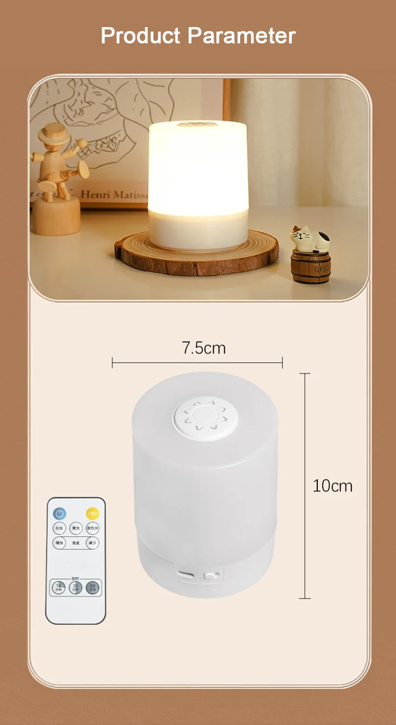 Bedside Led Night Lights Charging Desktop