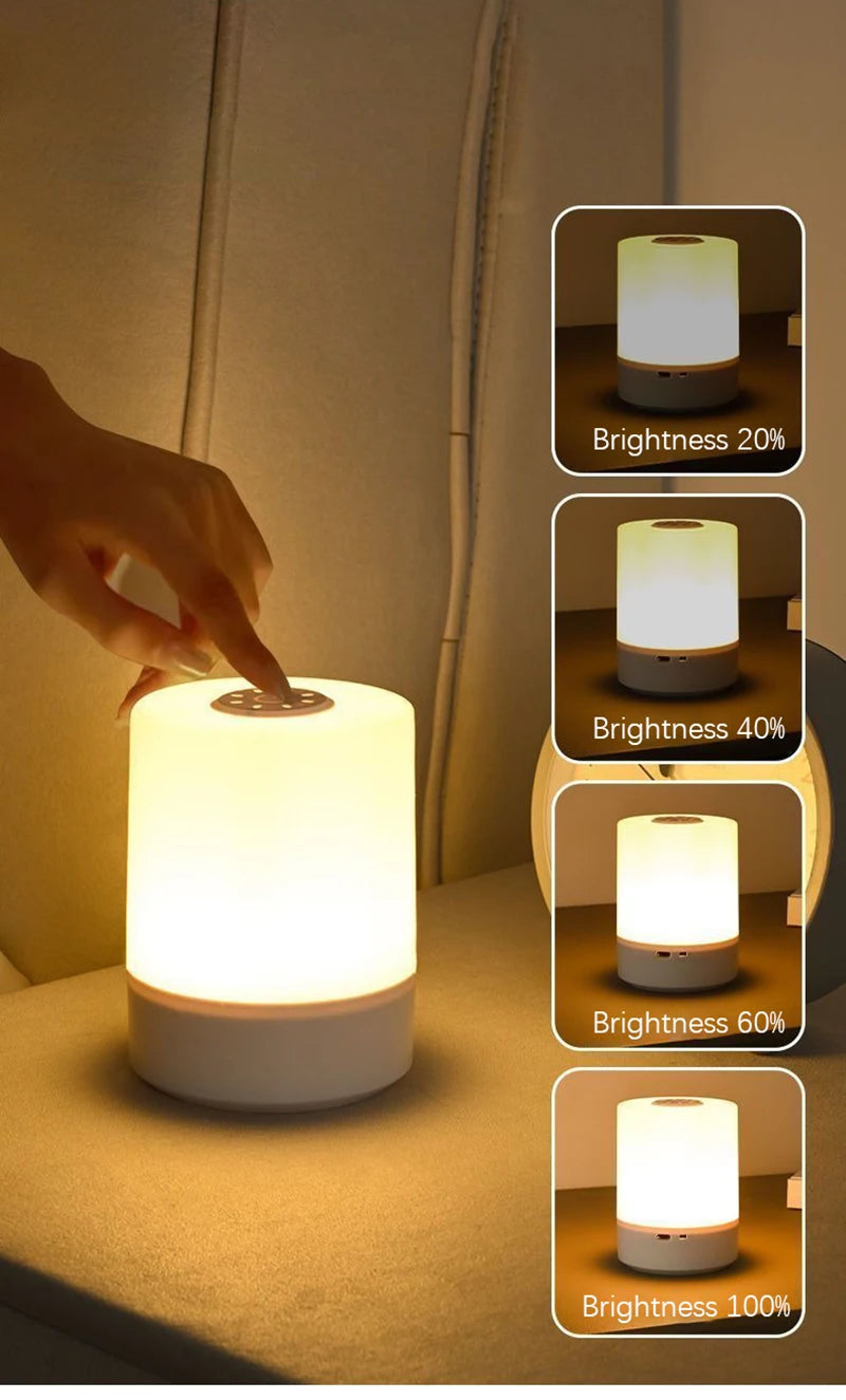 Bedside Led Night Lights Charging Desktop