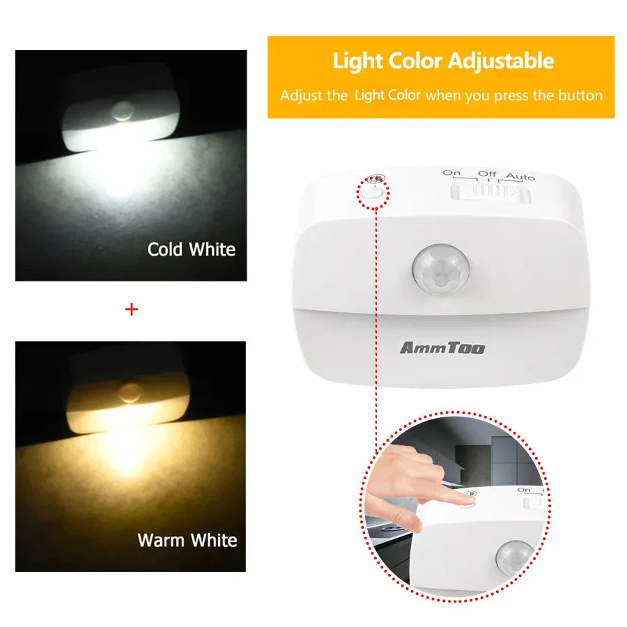 LED Night Light Motion Sensor Light