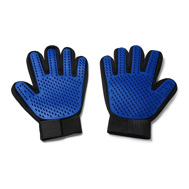 Silicone Pet Grooming Gloves.