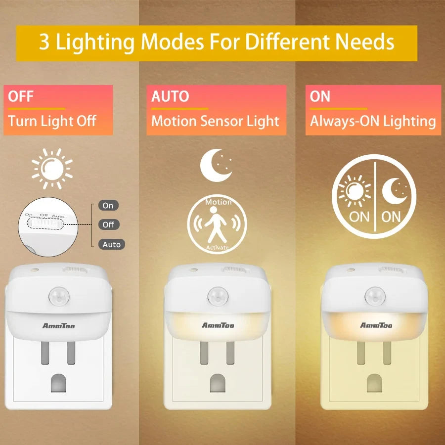 LED Night Light Motion Sensor Light