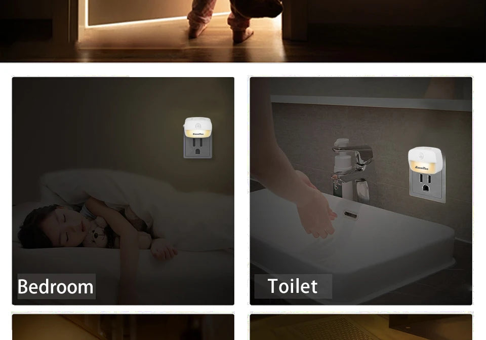 LED Night Light Motion Sensor Light