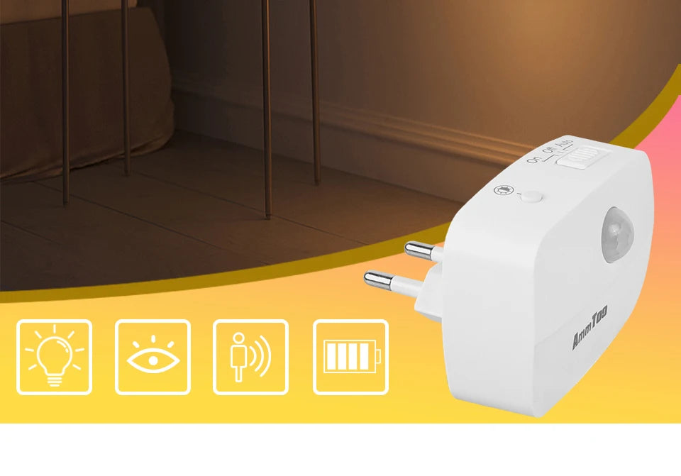 LED Night Light Motion Sensor Light
